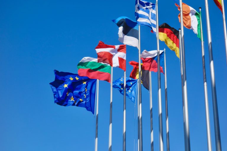 European flags