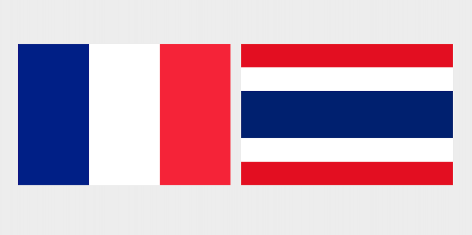 France Thaïlande : exemption de visas court séjour pour certains passeports